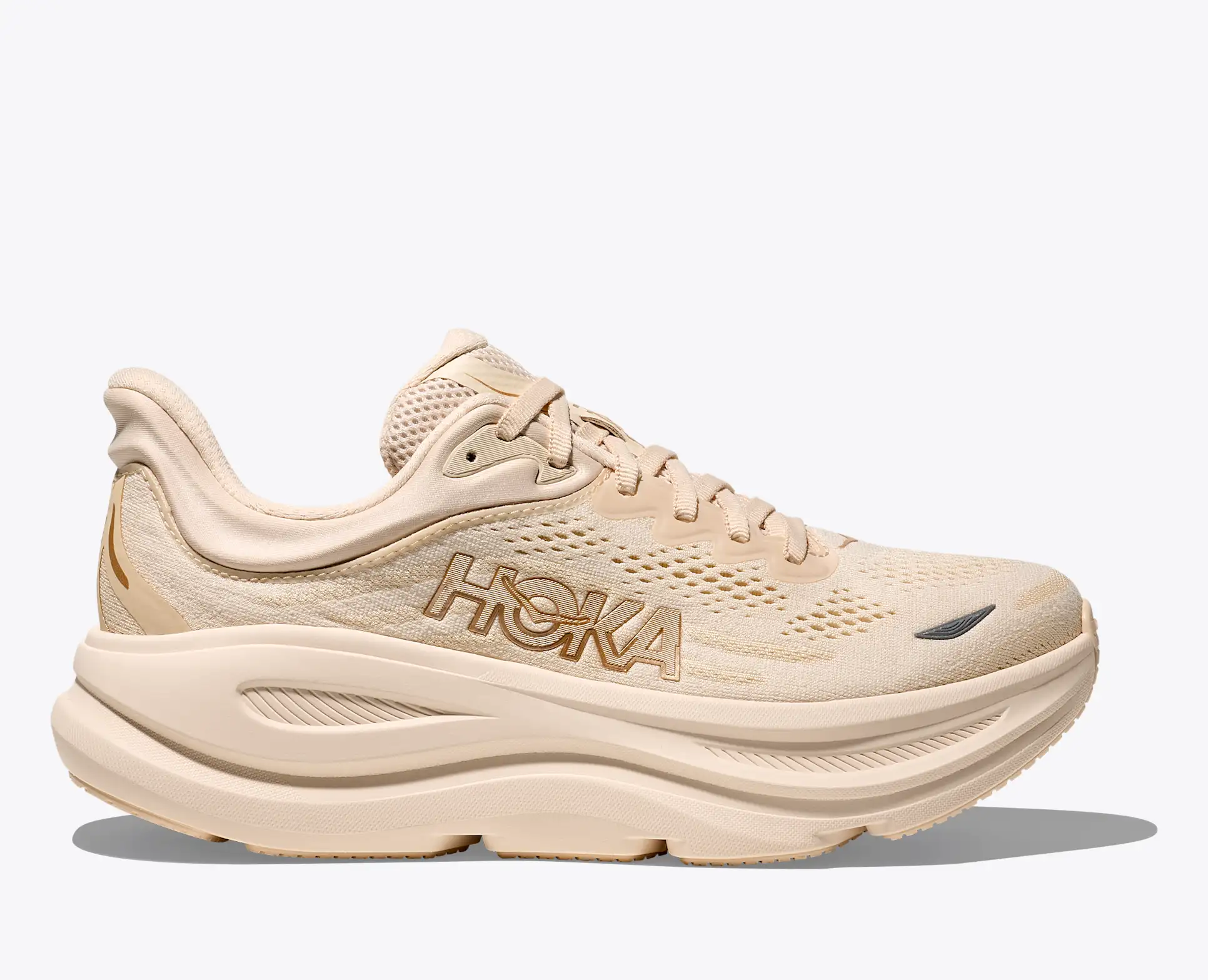 Hoka Bondi 9 Sneakers In Vanilla/Birch