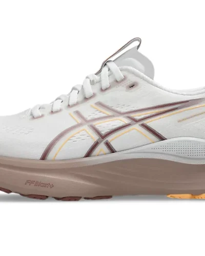 ASICS GEL-Kayano 32 Sneakers In White And Orange Glow