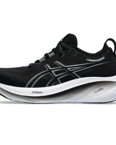 Asics Gel-Nimbus 26 Sneakers In Black And White