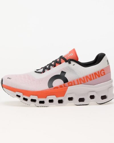 On Cloudmonster 2 Sneakers In Undyed And Flame