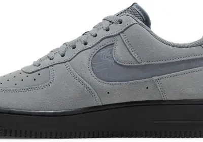 Nike Airforce 1 07 LV8 SE Reflective Swoosh Cool Grey