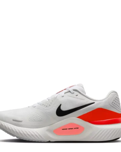 Nike Structure 26 Sneakers In White And Red
