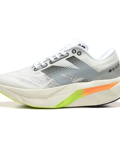 New Balance SC Elite V4 Sneakers In White,Orange And Neon Yellow