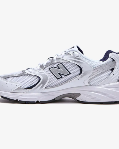New Balance 530 Sneakers In White And Silver