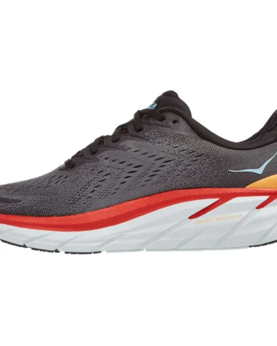 Hoka Clifton 8 Sneakers In Anthracite And Castlerock