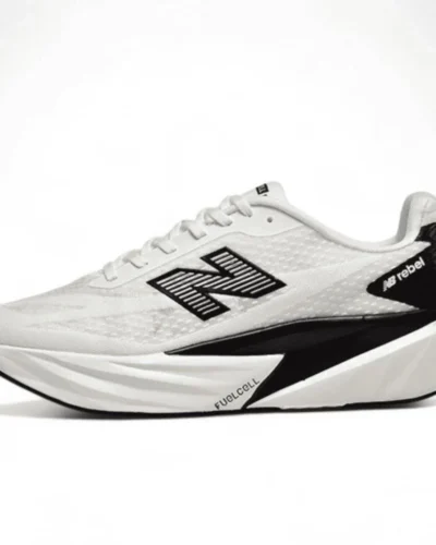 New Balance FuelCell Rebel v5 Sneakers In White And Black