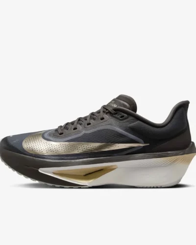 Nike Zoom Fly 6 Premium "Jakob Ingebrigtsen" Sneakers In Grey, Golden And White