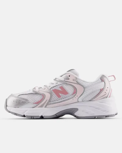 New Balance 530 Sneakers In Silver And Pink