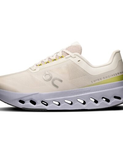 On Cloud Surfer Next Running Sneakers In Ivory And Nimbus