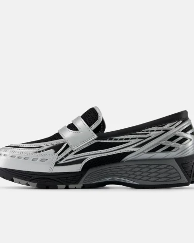 New Balance 1906L Loafer In Silver Metallic And Black